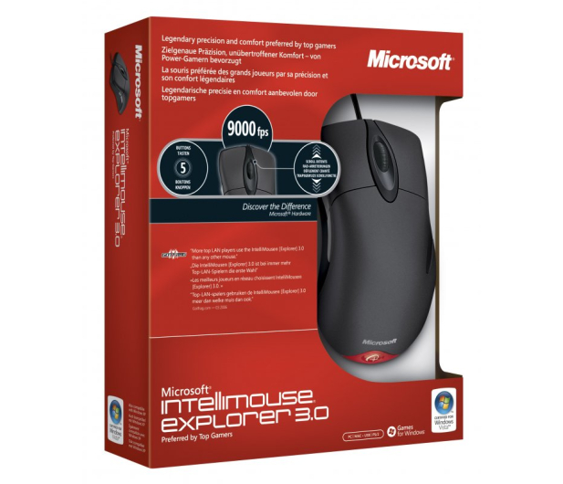 Microsoft IntelliMouse Explorer 3.0 grafitowa PS/2/USB - 12765 - zdjęcie 3
